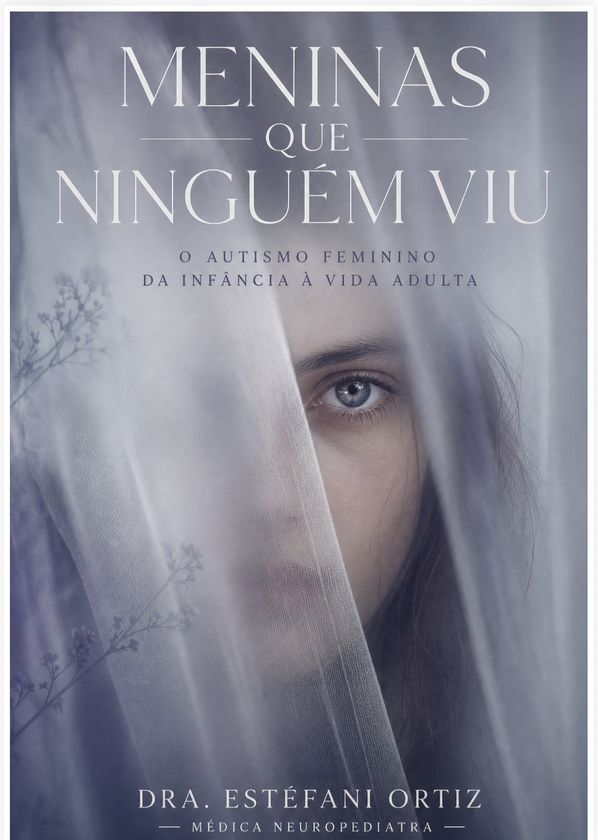 Capa do livro Meninas que Ninguém Viu exibida em um tablet